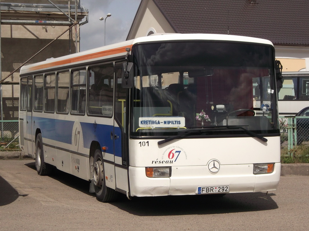 Литва, Mercedes-Benz O345 № 101