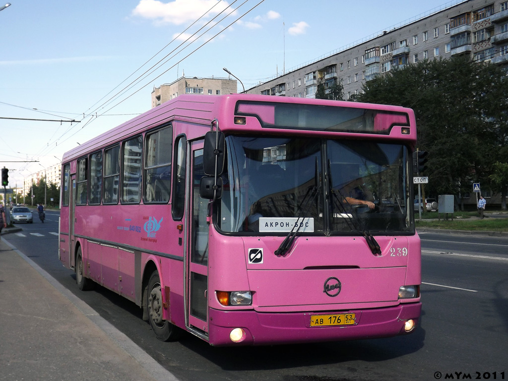 Новгородская область, ЛиАЗ-52563R (ГолАЗ) № 239