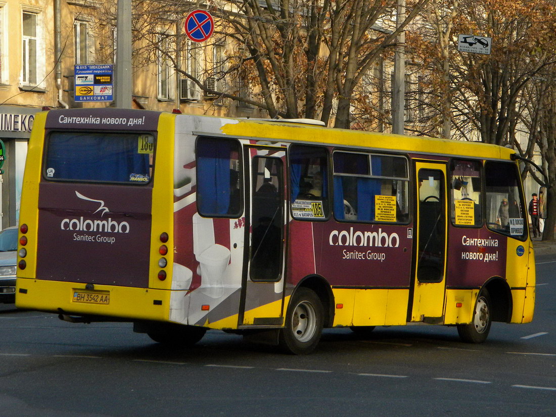 Одесская область, Богдан А09202 № BH 3542 AA