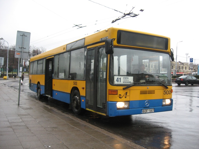 Литва, Mercedes-Benz O405N2 № 502