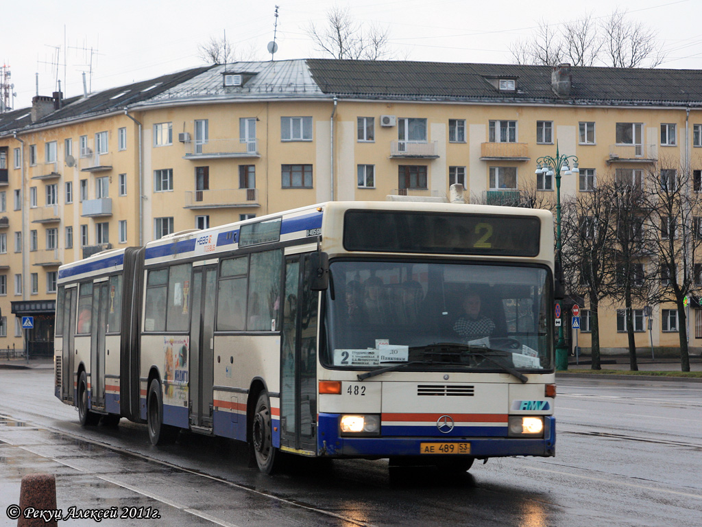 Новгородская область, Mercedes-Benz O405GN № 482