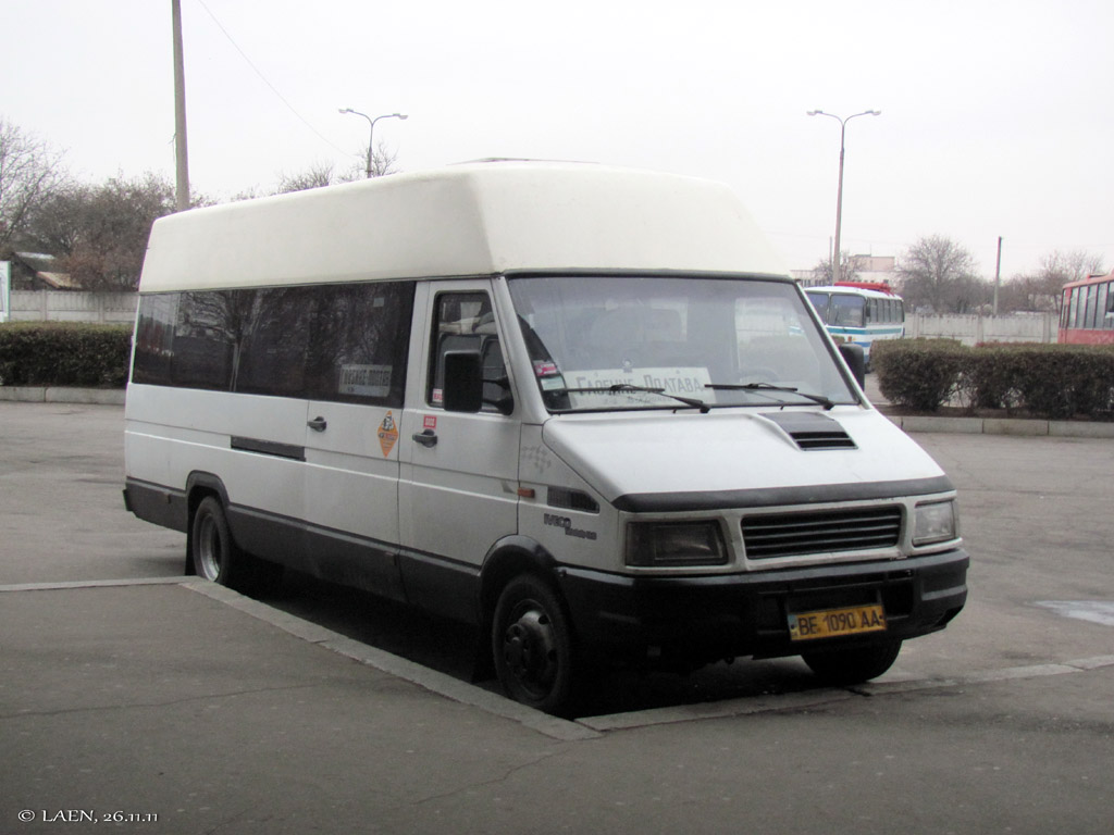 Полтавская область, IVECO TurboDaily 40-10 № BE 1090 AA