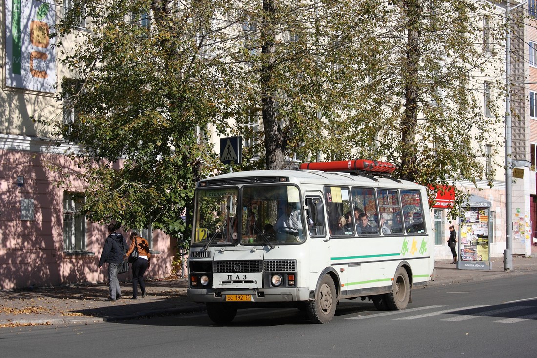 Томская область, ПАЗ-32054 № СС 192 70