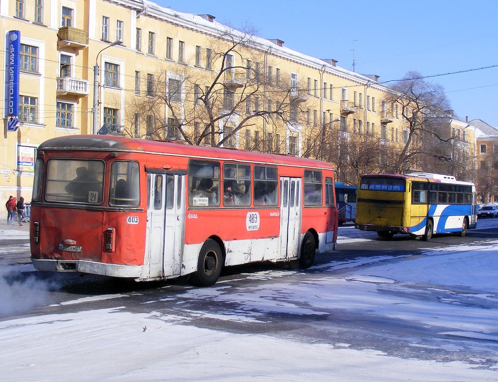 Хабаровский край, ЛиАЗ-677М № 403