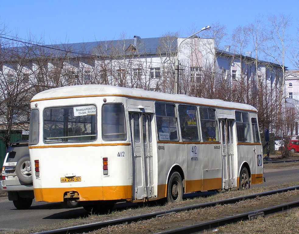 Habarovszki határterület, LiAZ-677MB sz.: 412