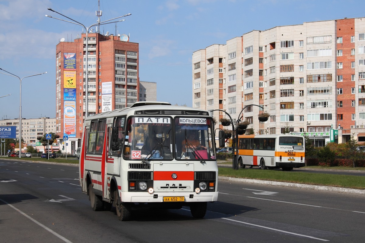 Томская область, ПАЗ-32051-110 № АА 652 70