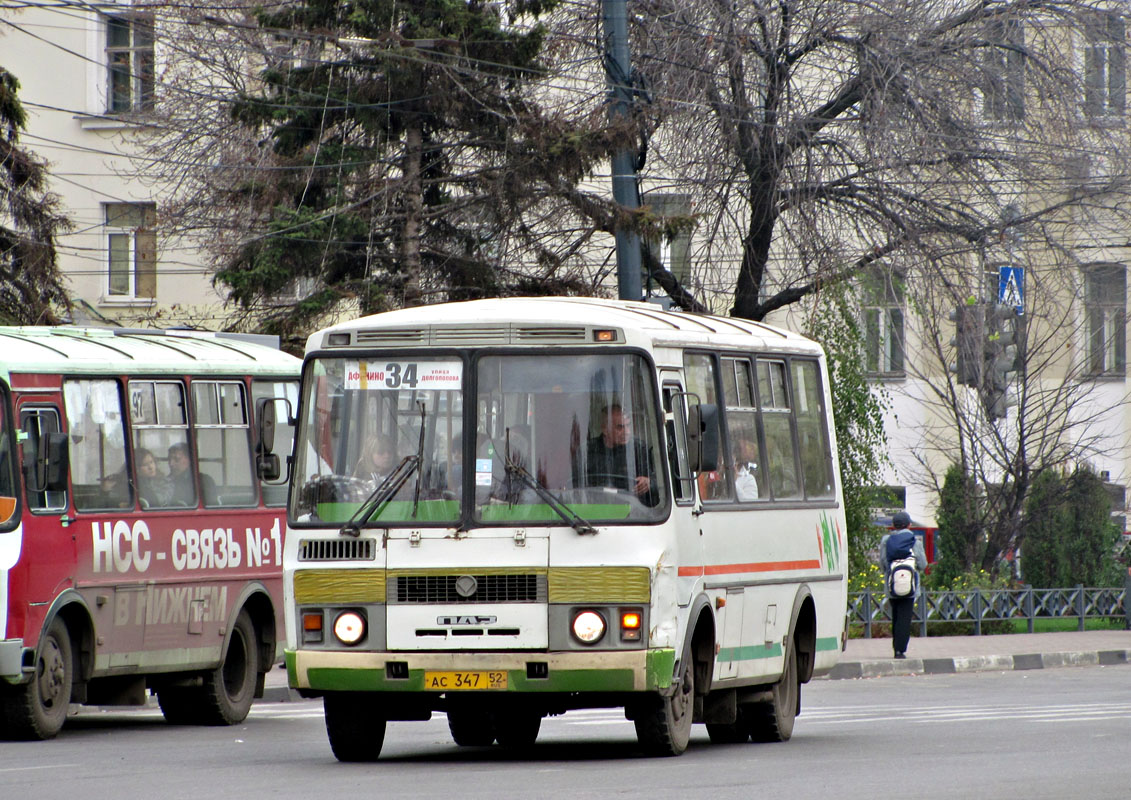 Нижегородская область, ПАЗ-32054 № АС 347 52