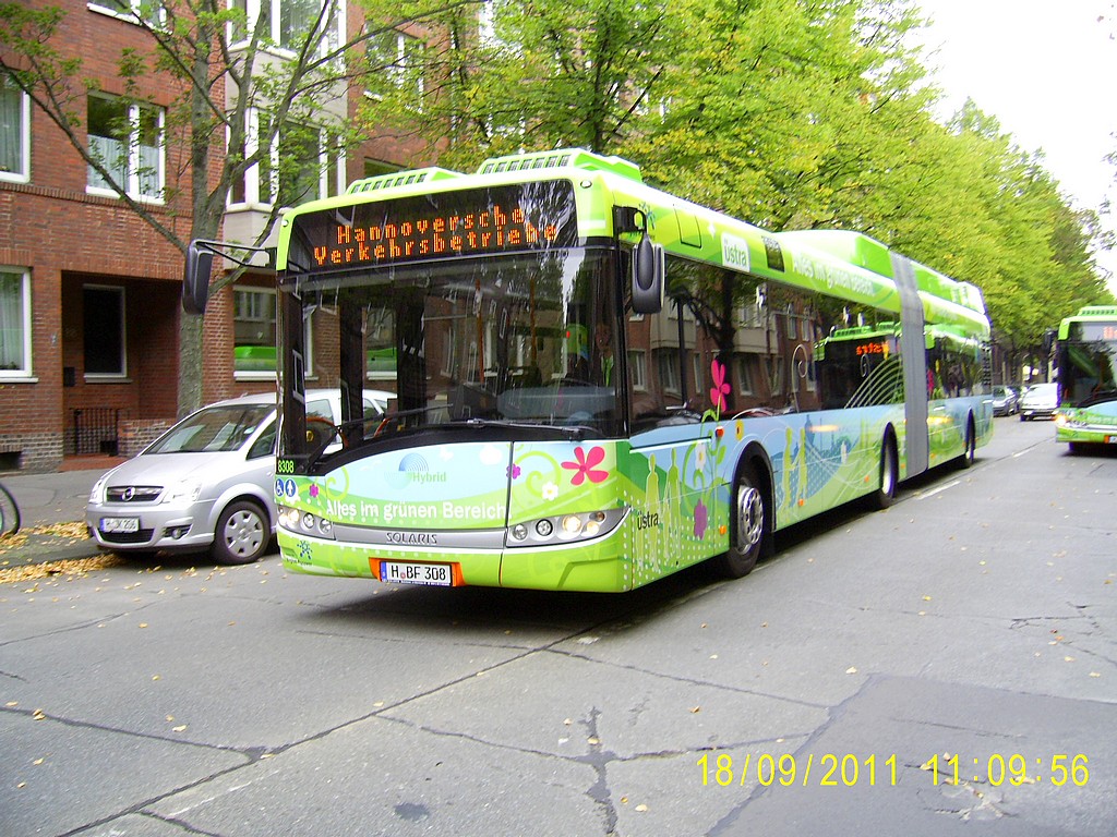 Нижняя Саксония, Solaris Urbino III 18 hybrid № 8308