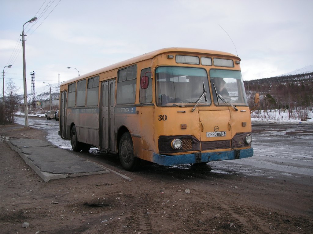 Мурманская область, ЛиАЗ-677М № 30