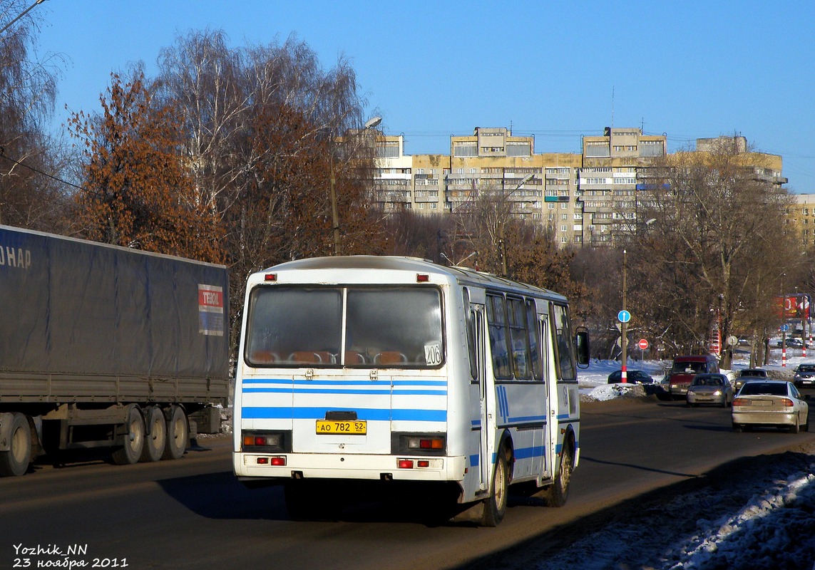 Нижегородская область, ПАЗ-4234 № АО 782 52