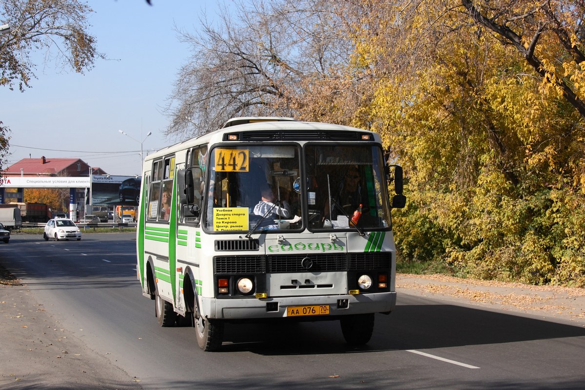 Томська область, ПАЗ-32054 № АА 076 70