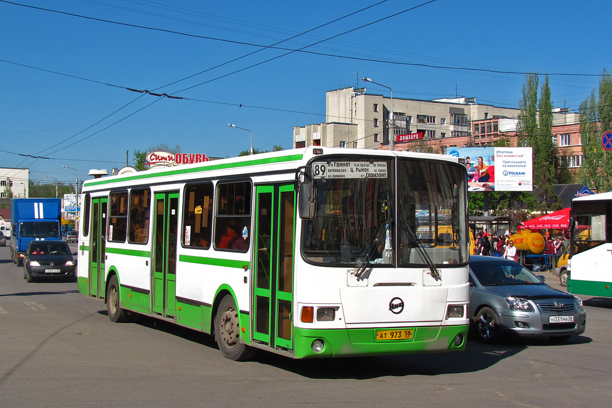 Пензенская область, ЛиАЗ-5256.45 № АТ 973 58