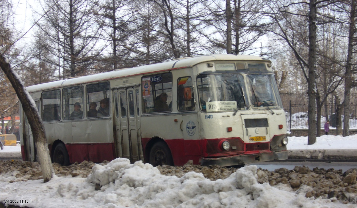 Novosibirsk region, LiAZ-677M Nr. 1140