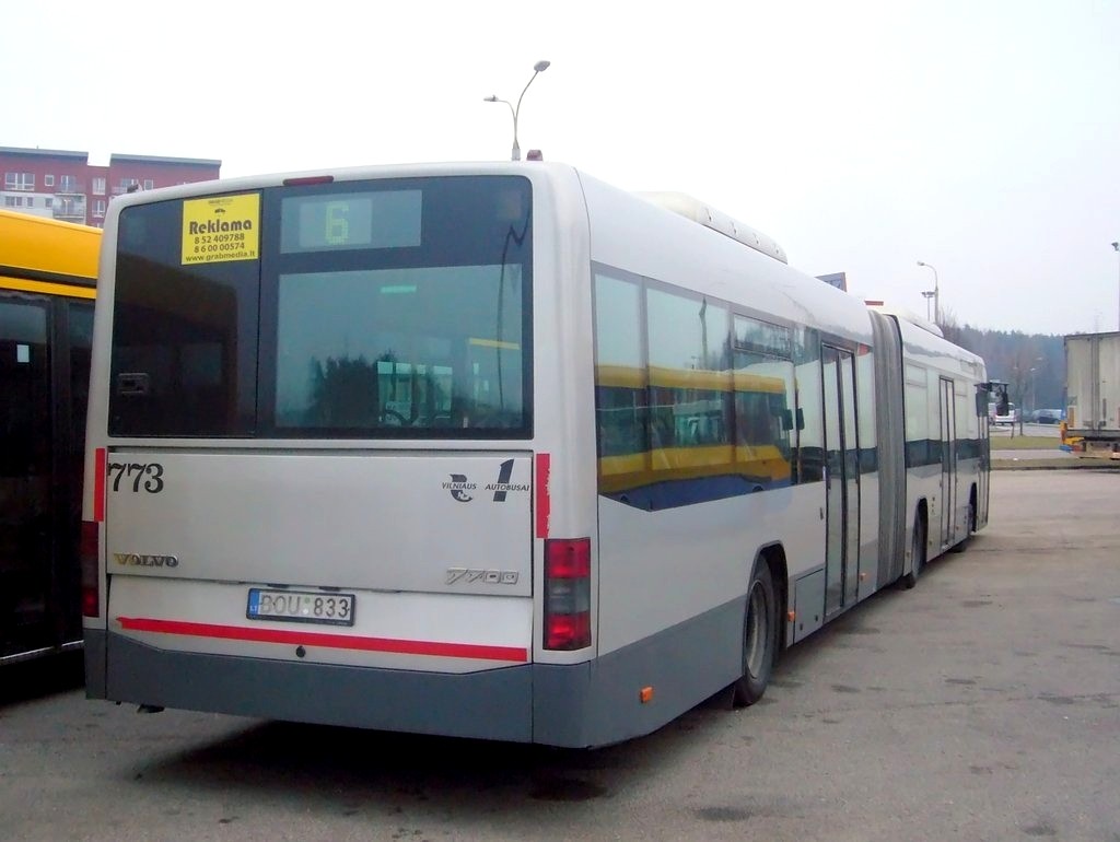 Литва, Volvo 7700A № 773