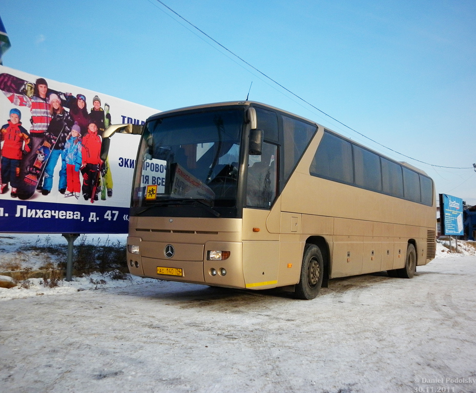 Челябинская область, Mercedes-Benz O350-15RHD Tourismo № АС 140 74