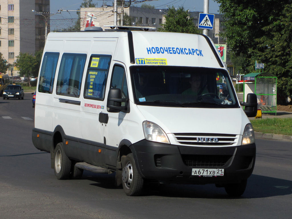 Чувашия, IVECO Daily 50C15V № А 671 ХВ 21