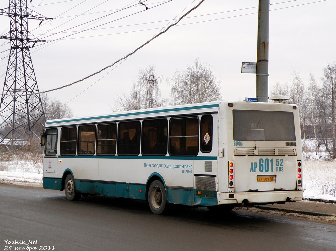 Нижегородская область, ЛиАЗ-5256.26 № 61035