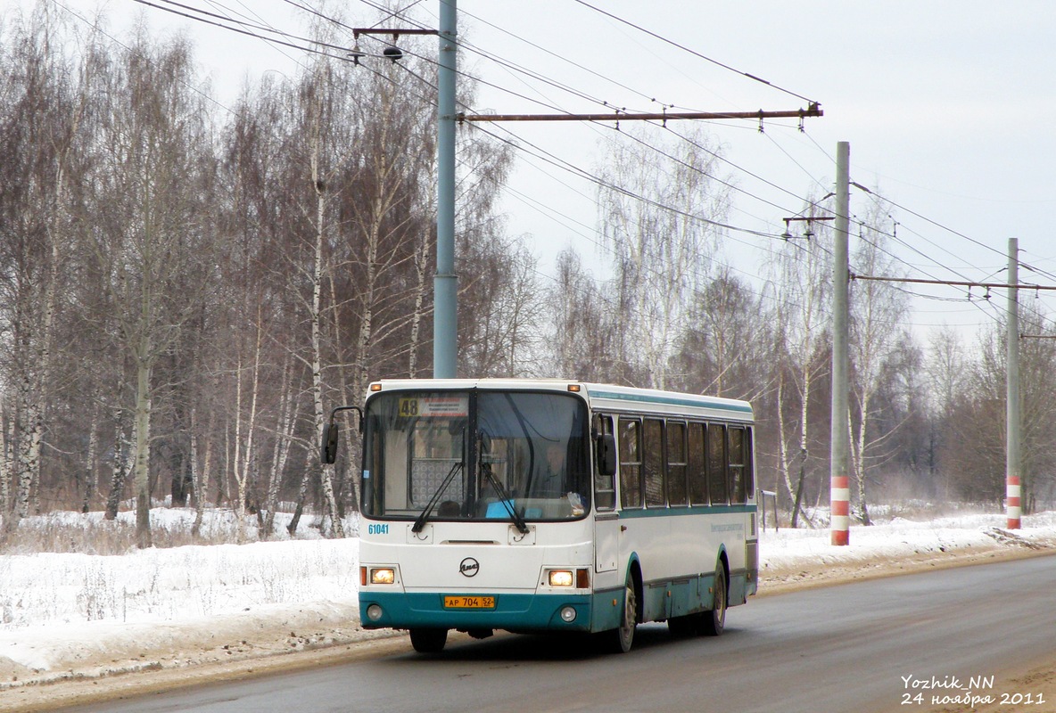 Нижегородская область, ЛиАЗ-5256.26 № 61041