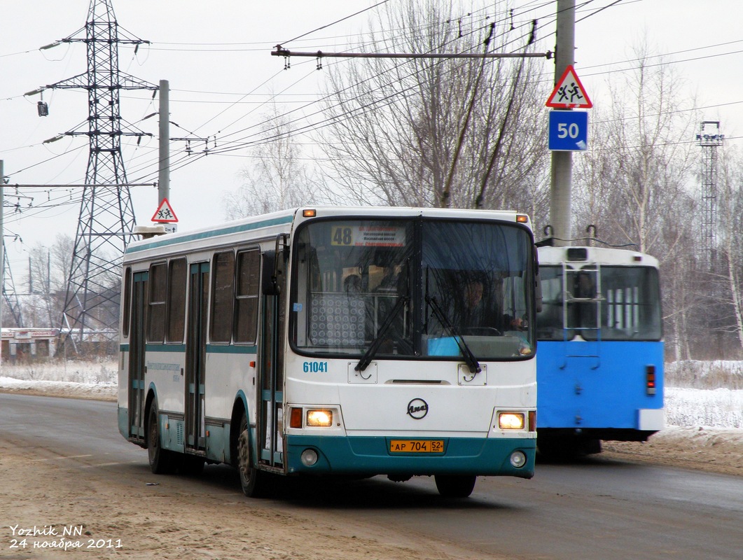 Нижегородская область, ЛиАЗ-5256.26 № 61041