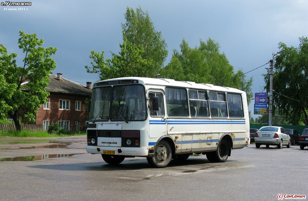 Вологодская область, ПАЗ-32053 № АА 479 35