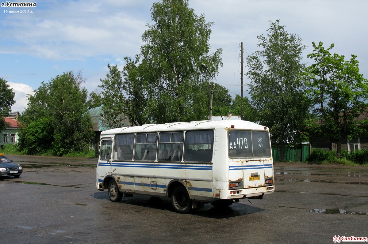 Вологодская область, ПАЗ-32053 № АА 479 35