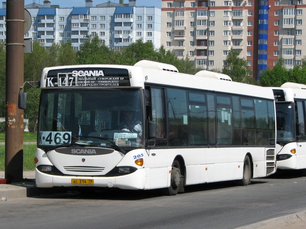 Санкт-Петербург, Scania OmniLink I (Скания-Питер) № АС 314 78