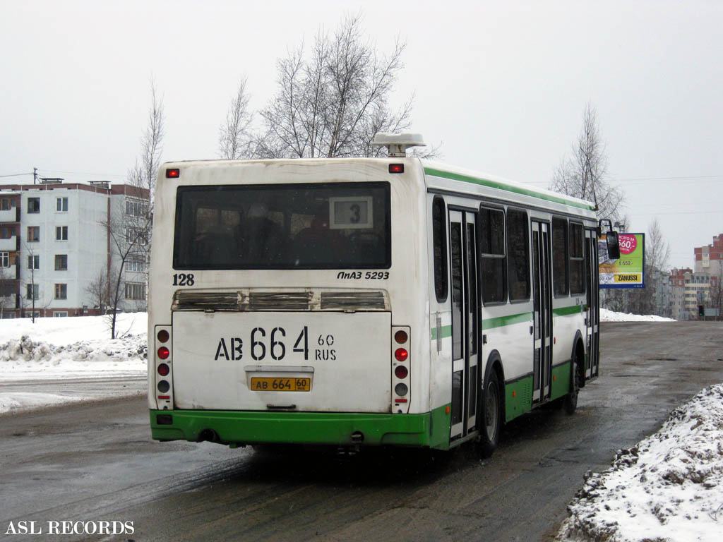 Псковская область, ЛиАЗ-5293.00 № 128