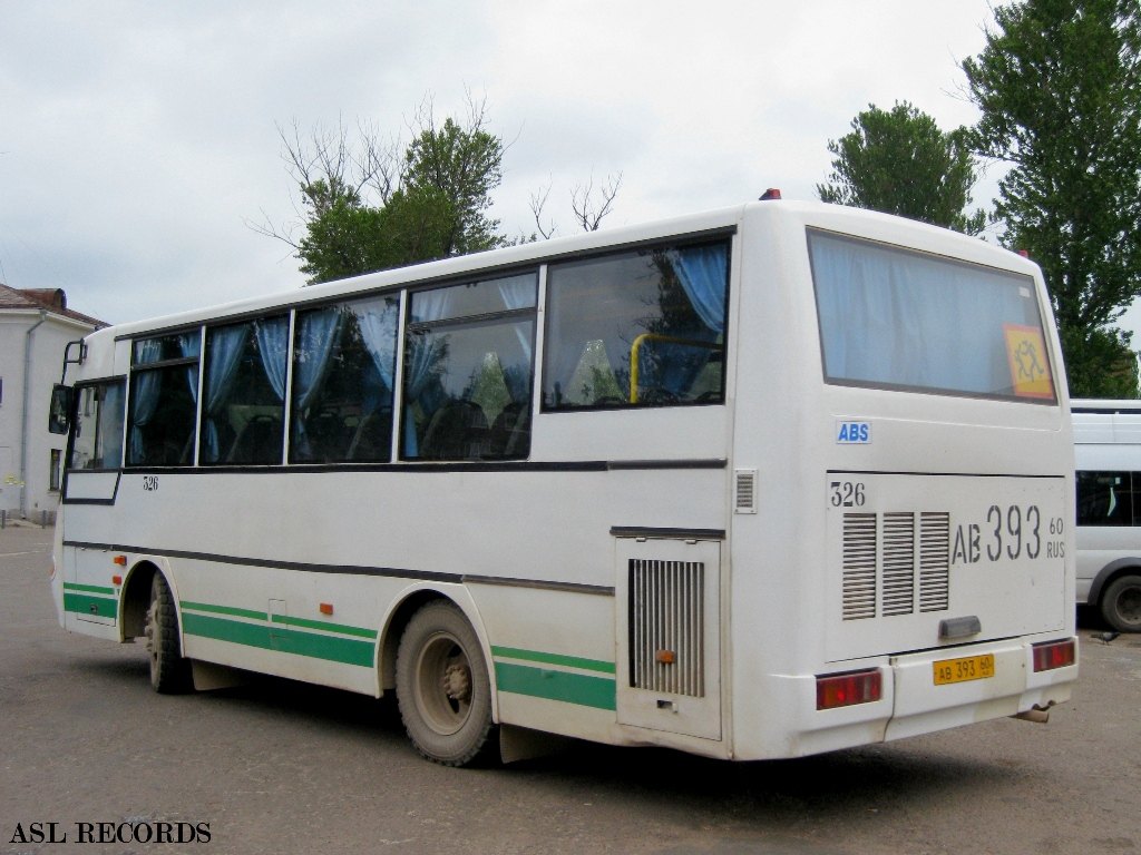 Псковская область, ПАЗ-4230-01 (2-2) (КАвЗ) № 326