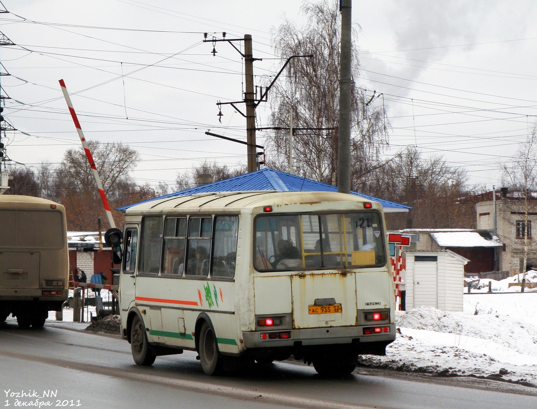 Нижегородская область, ПАЗ-32054 № АС 935 52