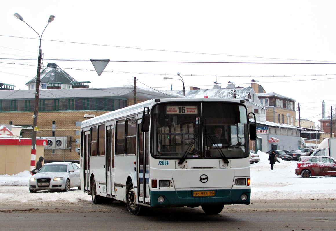 Нижегородская область, ЛиАЗ-5256.25 № 72004