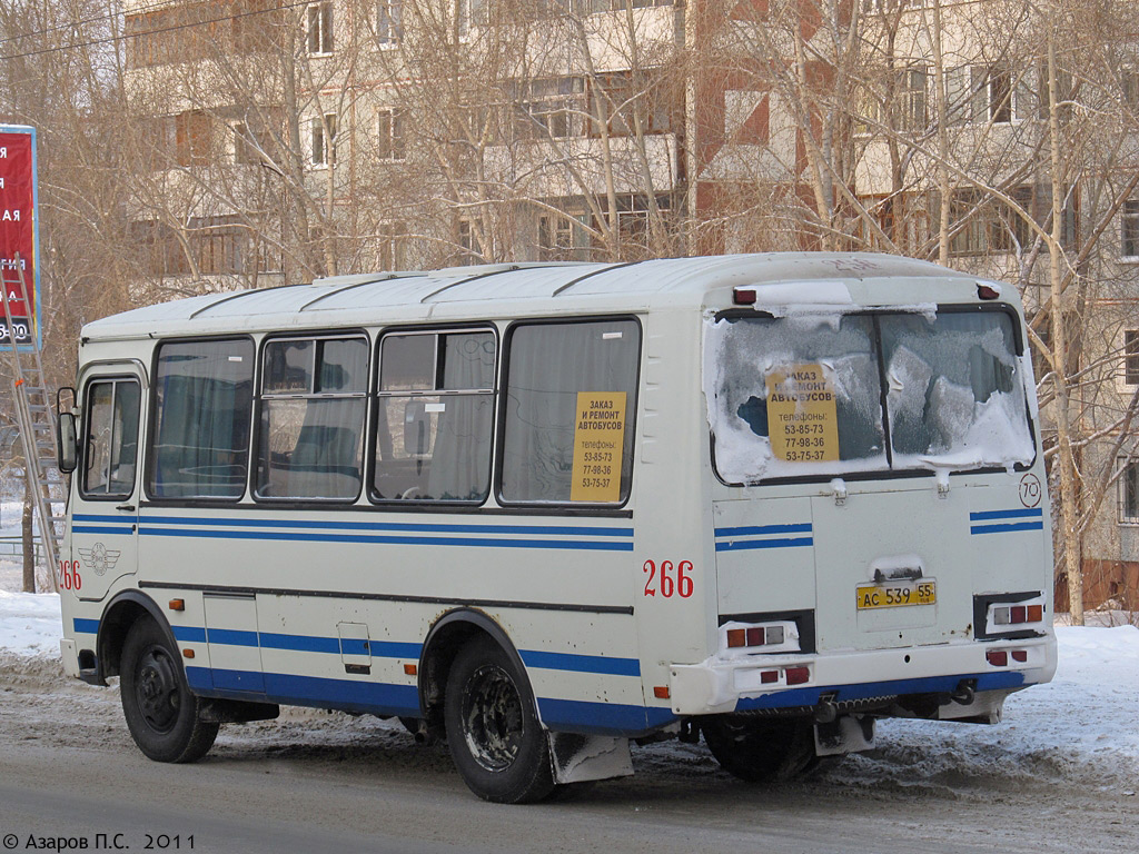 Омская область, ПАЗ-32053 № 266