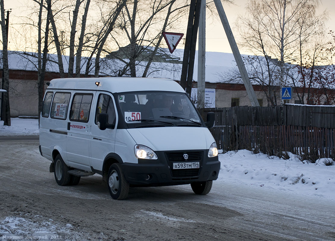 Новосибирская область, ГАЗ-322132 (XTH, X96) № А 593 ТМ 154