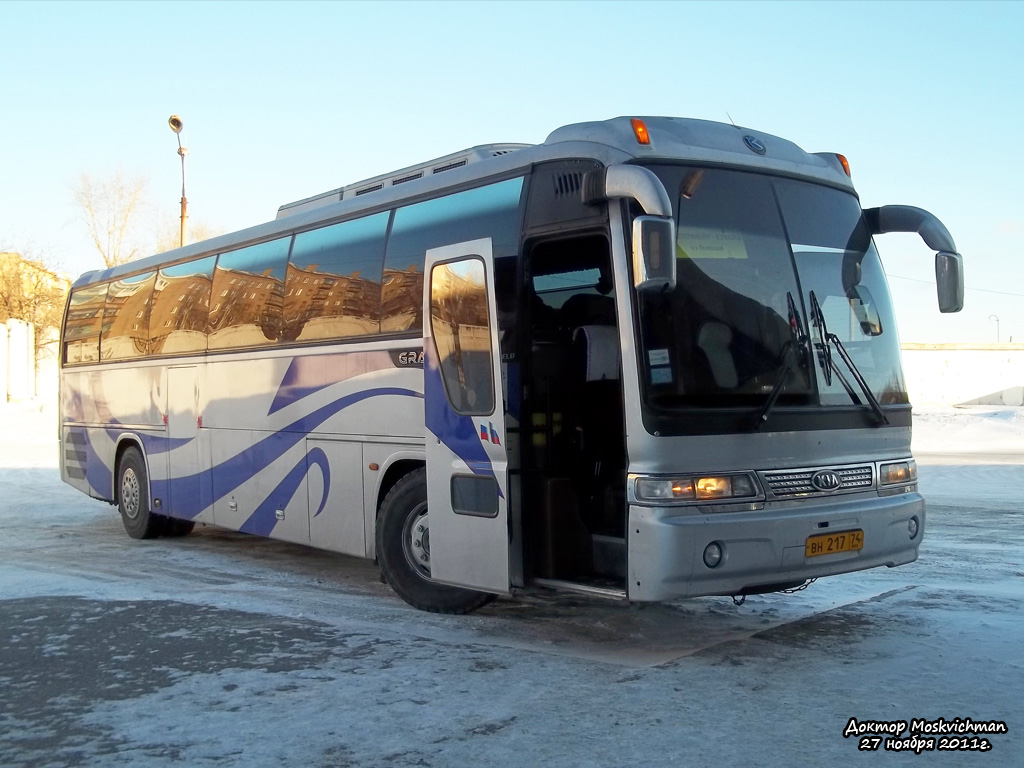 Челябинская область, Kia Granbird № ВН 217 74