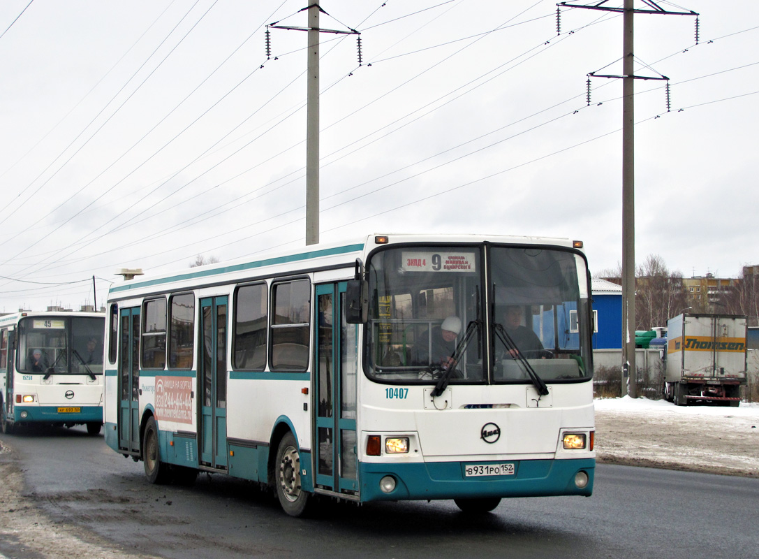 Нижегородская область, ЛиАЗ-5256.26 № 10407