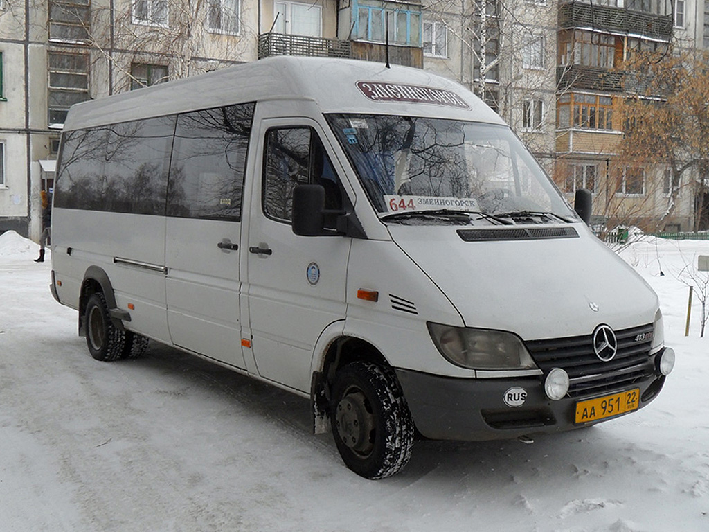 Алтайский край, Mercedes-Benz Sprinter W904 413CDI № АА 951 22