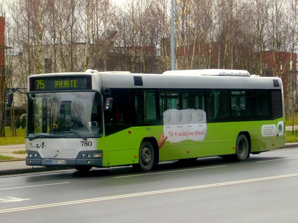 Литва, Volvo 7700 № 780
