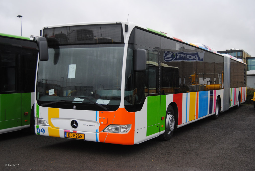 Luxembourg, Mercedes-Benz O530G Citaro facelift G № 54