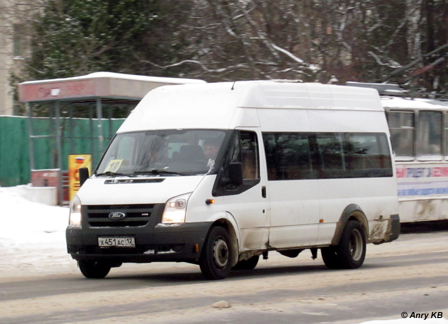 Марий Эл, Нижегородец-222702 (Ford Transit) № Х 451 АС 12