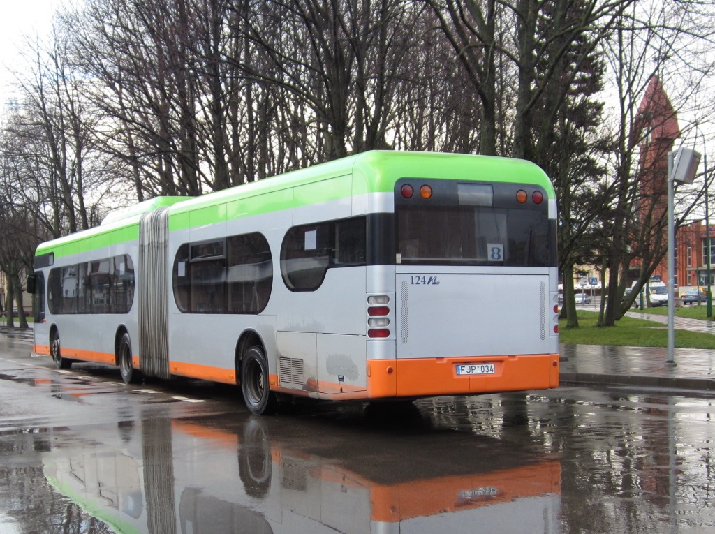 Литва, Mercedes-Benz O530G Irvine Citaro G CNG № 124