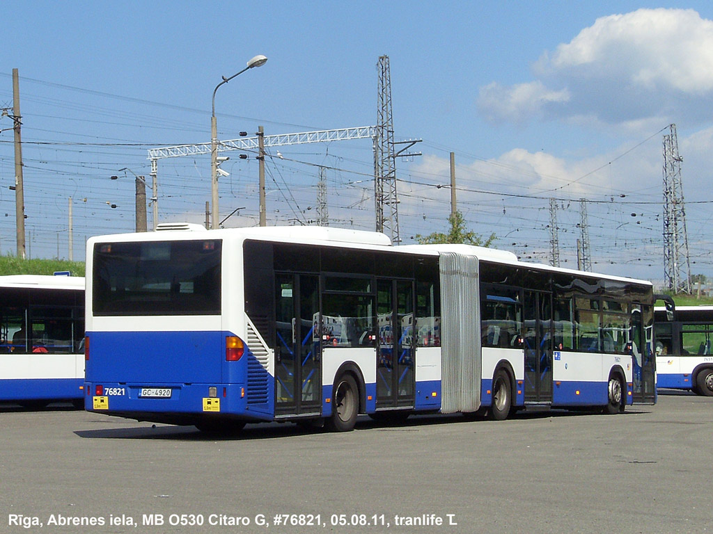 Латвия, Mercedes-Benz O530G Citaro G № 76821