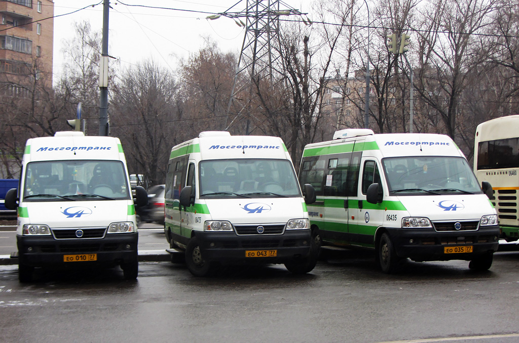 Москва, FIAT Ducato 244 CSMMC-RLL, -RTL № 06441; Москва, FIAT Ducato 244 CSMMC-RLL, -RTL № 06475