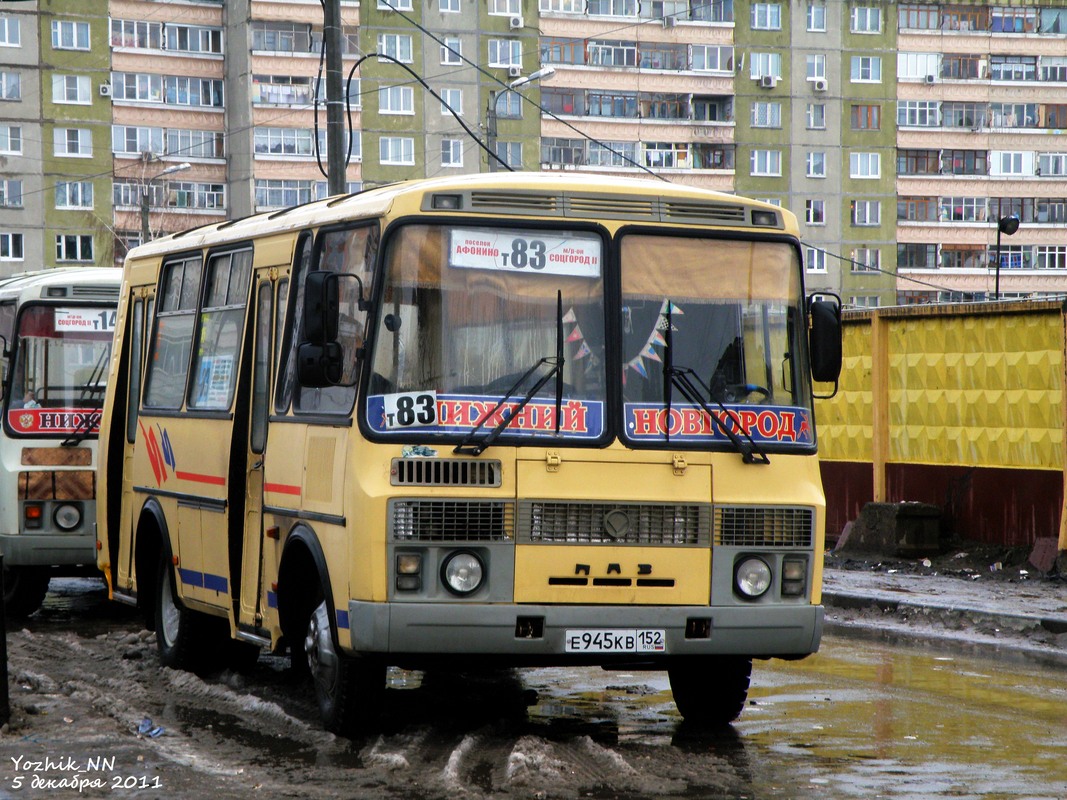 Нижегородская область, ПАЗ-32054 № Е 945 КВ 152