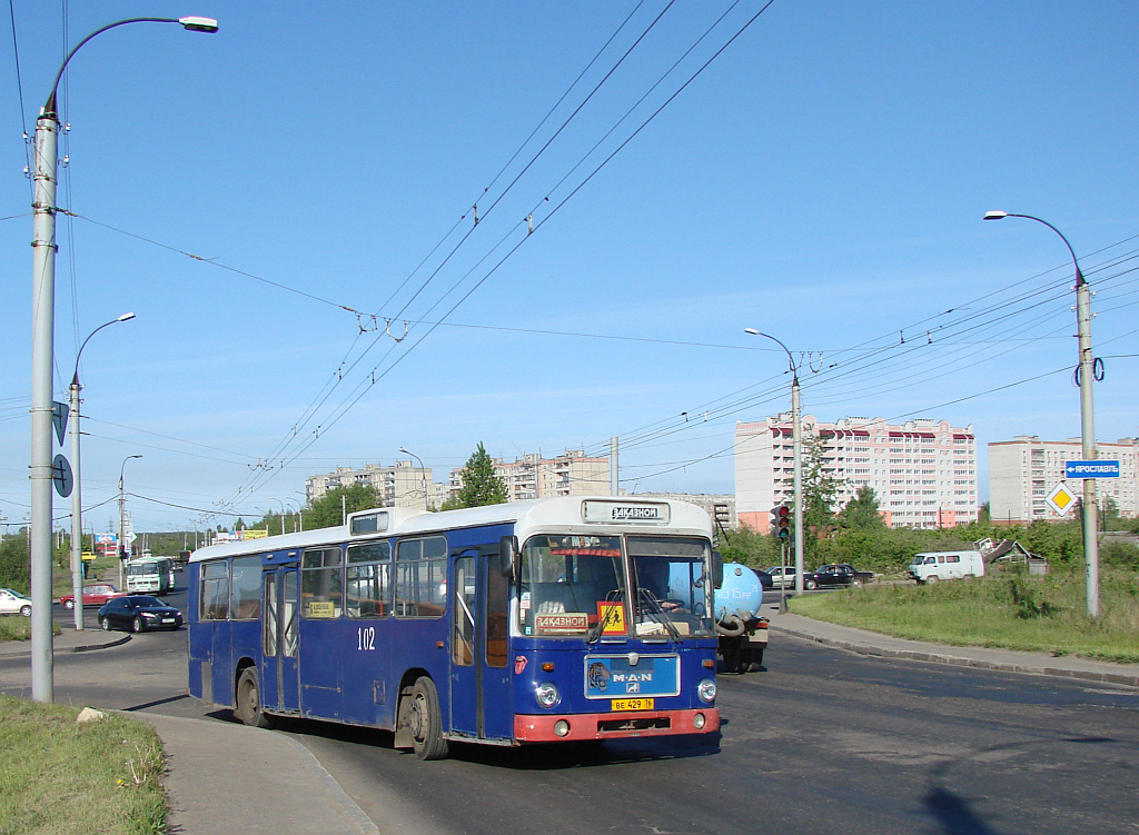 Ярославская область, MAN 192 SL200 № 102