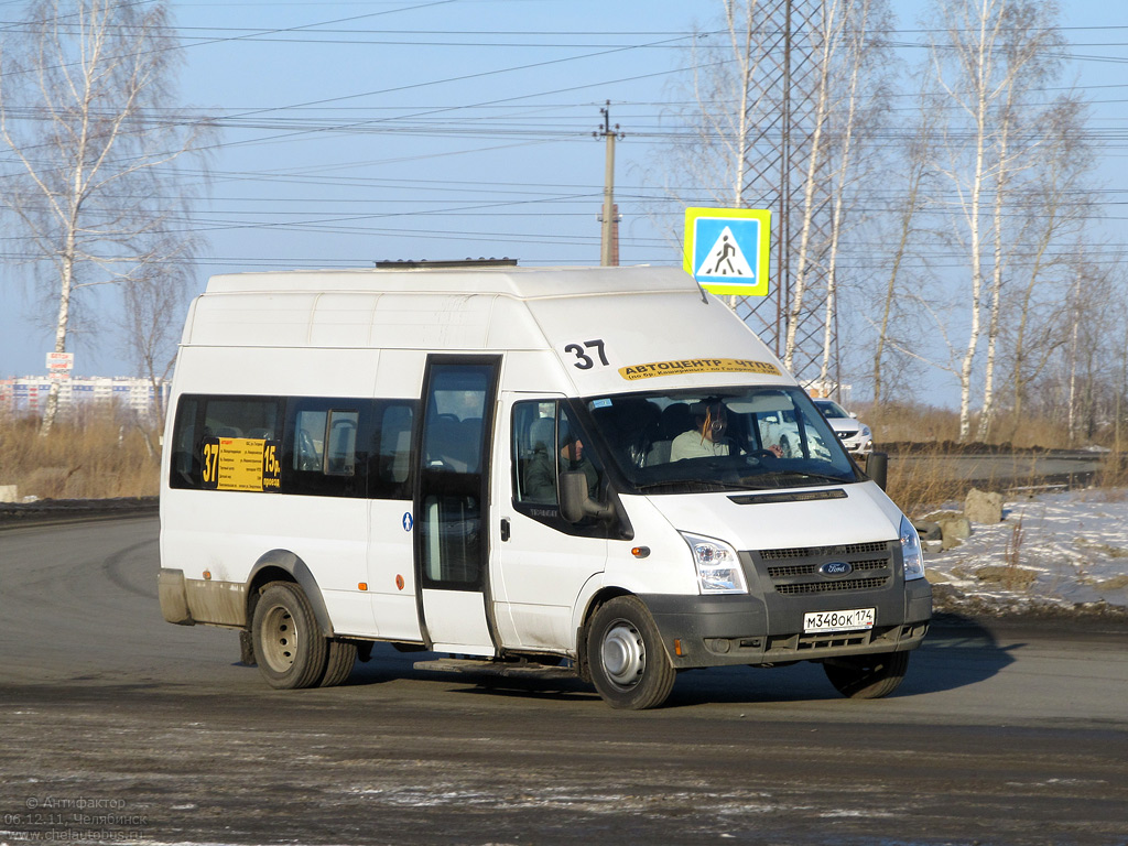 Челябинская область, Нижегородец-222709  (Ford Transit) № М 348 ОК 174