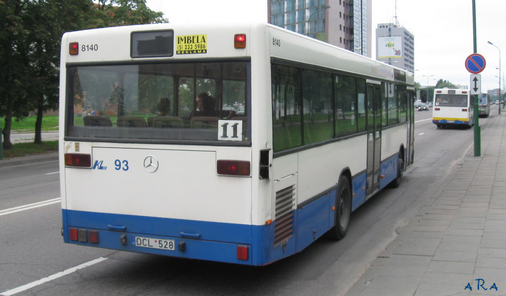 Litvánia, Mercedes-Benz O405N sz.: 93