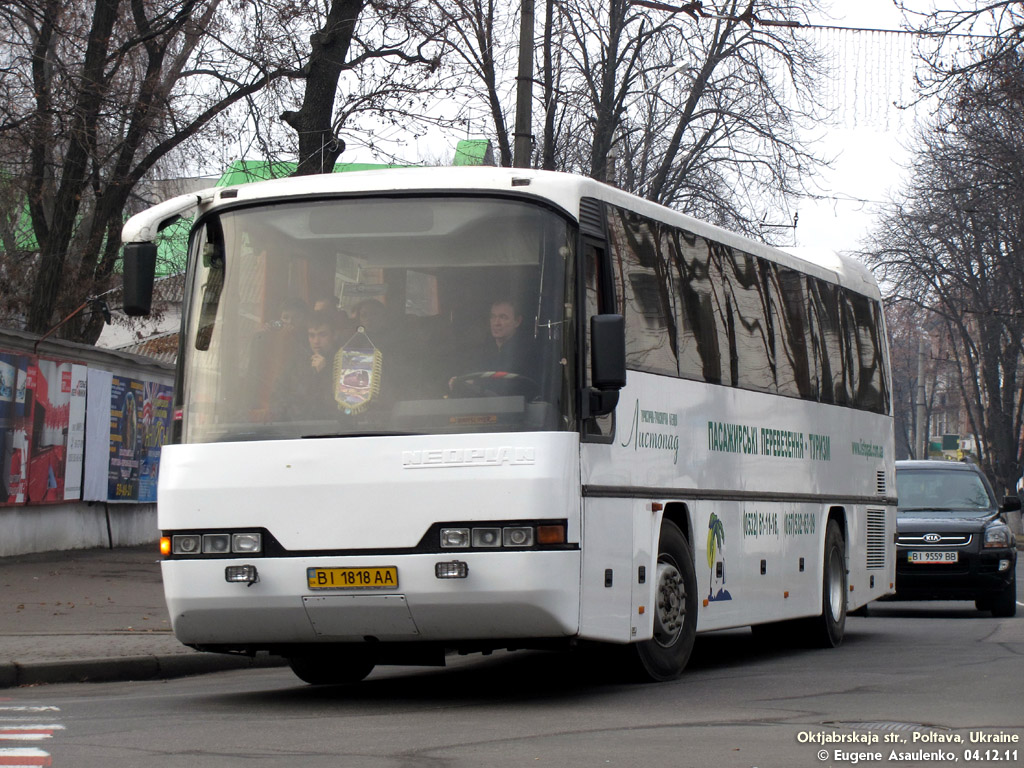 Полтавская область, Neoplan N316K Transliner № BI 1818 AA