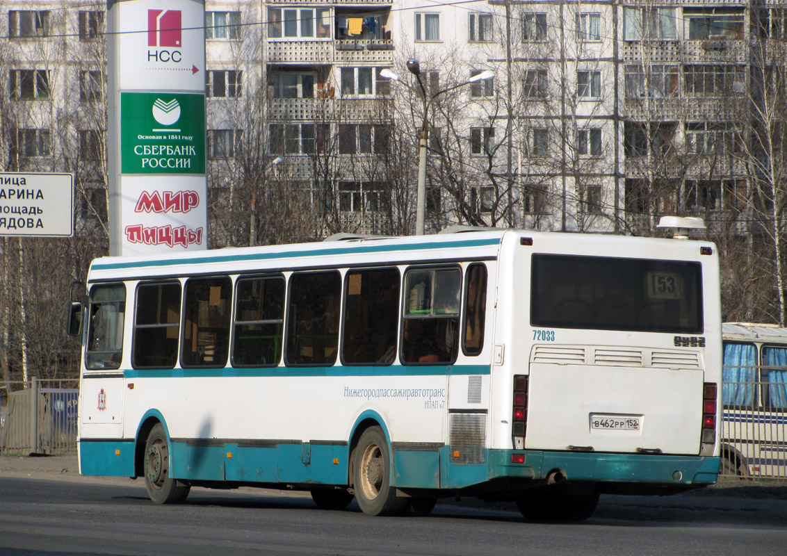 Нижегородская область, ЛиАЗ-5256.26 № 72033