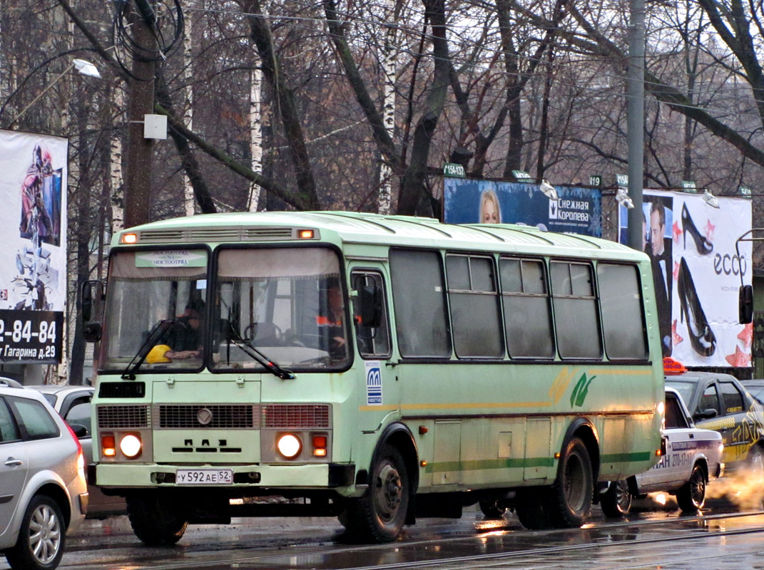 Нижегородская область, ПАЗ-4234 № У 592 АЕ 52