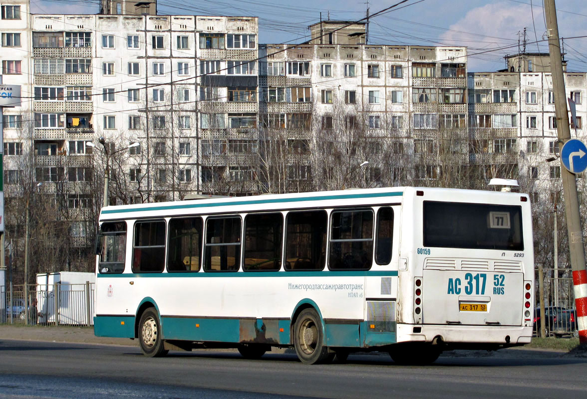 Нижегородская область, ЛиАЗ-5293.00 № 60159