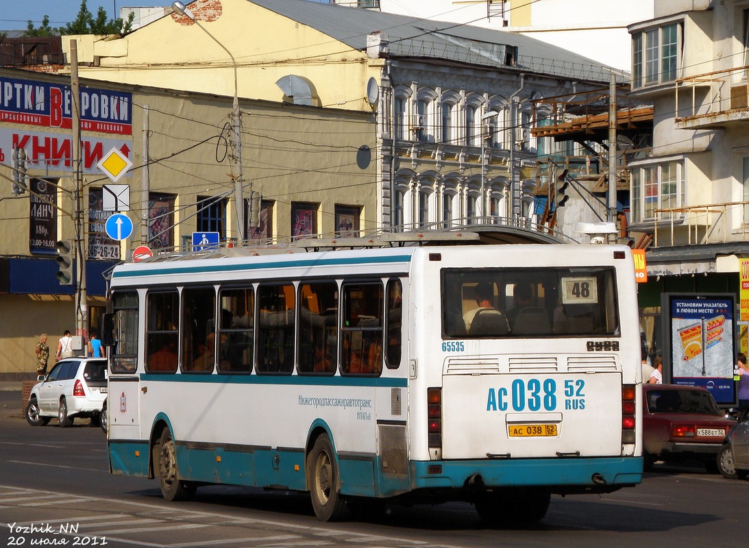 Nizhegorodskaya region, LiAZ-5256.26 č. 65535